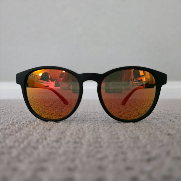 NEW SUNGOD SIERRAS SUNGLASSES MCLAREN SPECIAL EDITION BLACK/FIRE - Picture 2 of 6